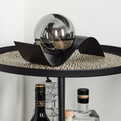 Lampe de table Cajoncito Noir, 1 lumière