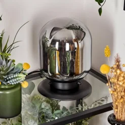 Lampe de table Arieux Noir, 1 lumière