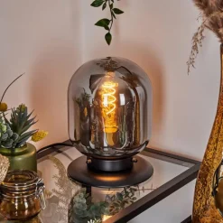 Lampe de table Arieux Noir, 1 lumière