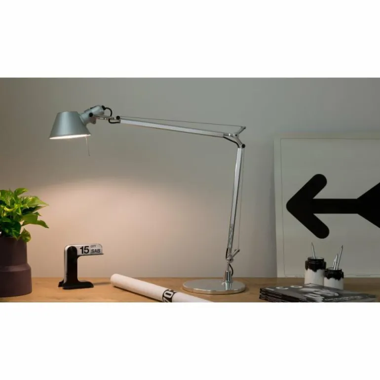 Lampe de table Artemide Tolomeo Aluminium, 1 lumière