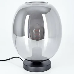 Lampe de table Augicourt Noir, 1 lumière