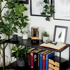 Lampe de table Azinhalinho Écru, Noir, 1 lumière