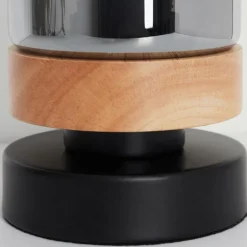 Lampe de table Azinhalinho Écru, Noir, 1 lumière