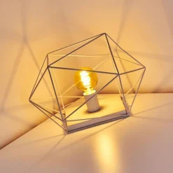 Lampe de table Babol Blanc, 1 lumière