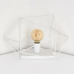 Lampe de table Babol Blanc, 1 lumière