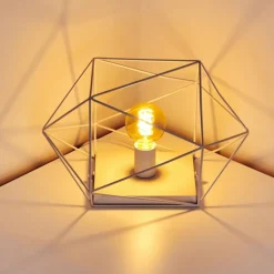 Lampe de table Babol Blanc, 1 lumière