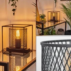 Lampe de table Bettaix Noir, 1 lumière