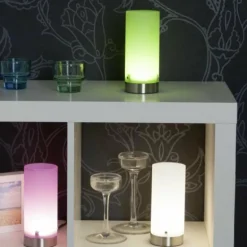 Lampe de table Brilliant Leuchten Daisy LED Blanc, 1 lumière