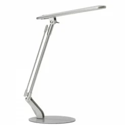 Lampe de table Brilliant Leuchten Brendan LED Titane, 1 lumière