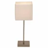 Lampe de table Brilliant Aglae Blanc, 1 lumière