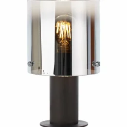 Lampe de table Brilliant Beth Noir, 1 lumière