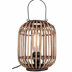 Lampe de table Brilliant Woodrow Bois clair, 1 lumière