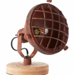 Lampe de table Brilliant Mila Rouille, 1 lumière