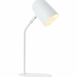 Lampe de table Brilliant Tong Blanc, 1 lumière
