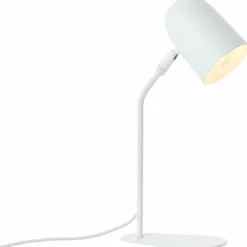 Lampe de table Brilliant Tong Blanc, 1 lumière