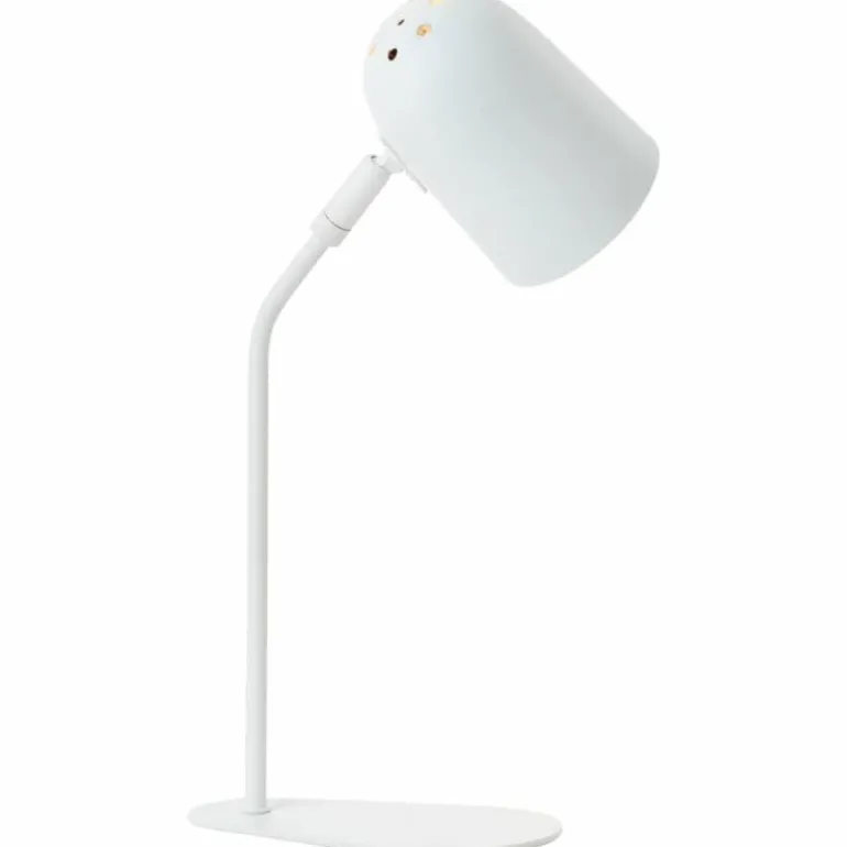 Lampe de table Brilliant Tong Blanc, 1 lumière