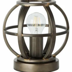 Lampe de table Brilliant Basia Noir, 1 lumière