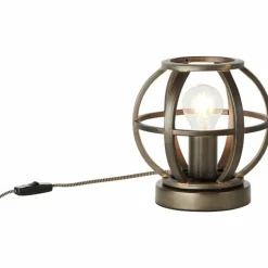 Lampe de table Brilliant Basia Noir, 1 lumière