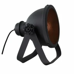 Lampe de table Brilliant Kiki Noir, 1 lumière