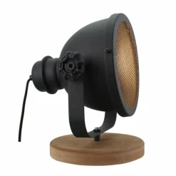 Lampe de table Brilliant Kiki Noir, 1 lumière