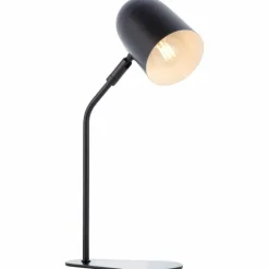 Lampe de table Brilliant Tong Noir, 1 lumière