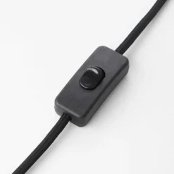 Lampe de table Brilliant Tong Noir, 1 lumière