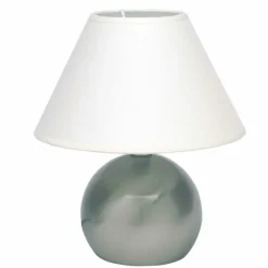 Lampe de table Brilliant Tarifa Gris, 1 lumière