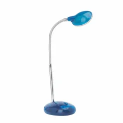 Lampe de table Brilliant Timmi LED Bleu, Transparent, 1 lumière