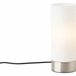 Lampe de table Brilliant Elmer Acier inoxydable, 1 lumière