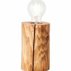 Lampe de table Brilliant Trabo Bois clair, 1 lumière