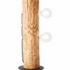Lampe de table Brilliant Odun Bois clair, Noir, 2 lumières