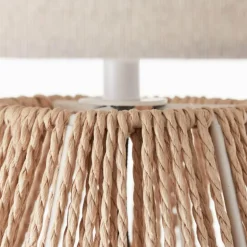 Lampe de table Brilliant Laraine Brun, Noir, 1 lumière