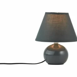 Lampe de table Brilliant Primo Gris, 1 lumière