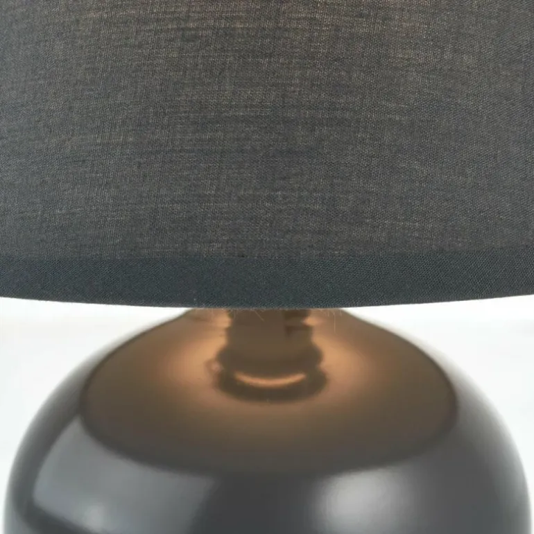 Lampe de table Brilliant Primo Gris, 1 lumière