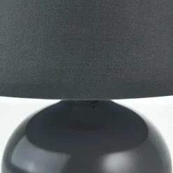 Lampe de table Brilliant Primo Gris, 1 lumière