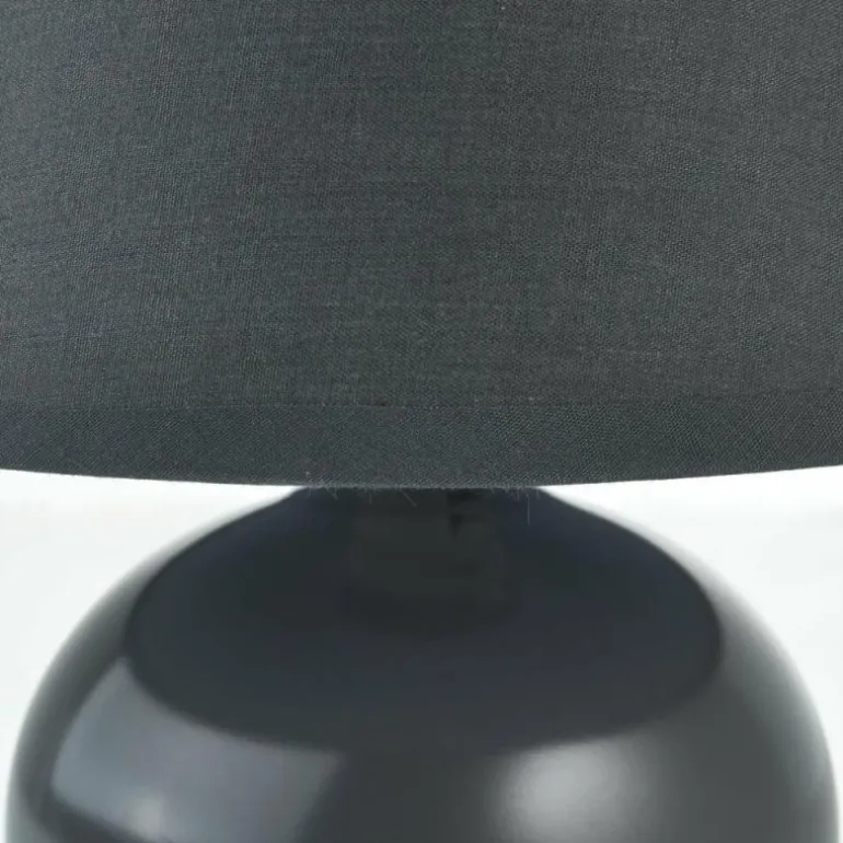 Lampe de table Brilliant Primo Gris, 1 lumière