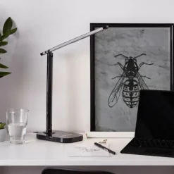 Lampe de table Brilliant Vicari LED Noir, 1 lumière