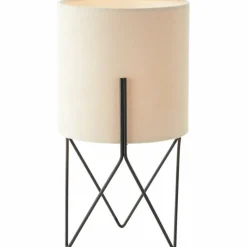 Lampe de table Brilliant Atami Noir, 1 lumière