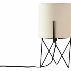 Lampe de table Brilliant Atami Noir, 1 lumière