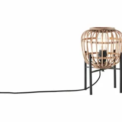 Lampe de table Brilliant Nikka Noir, 1 lumière