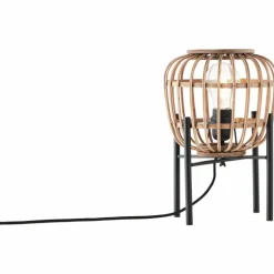 Lampe de table Brilliant Nikka Noir, 1 lumière