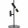Lampe de table Brilliant Lagano LED Noir, 1 lumière