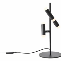 Lampe de table Brilliant Lagano LED Noir, 1 lumière