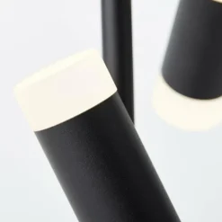 Lampe de table Brilliant Lagano LED Noir, 1 lumière