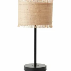 Lampe de table Brilliant Raffy Noir, 1 lumière