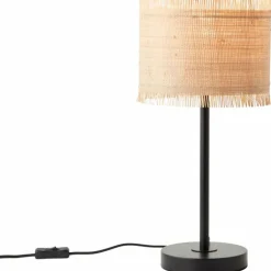 Lampe de table Brilliant Raffy Noir, 1 lumière