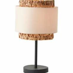 Lampe de table Brilliant Waterlilly Noir, 1 lumière