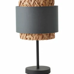 Lampe de table Brilliant Waterlilly Noir, 1 lumière