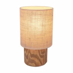 Lampe de table Brilliant Hermon Écru, 1 lumière