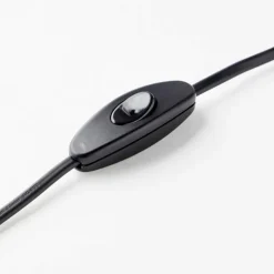 Lampe de table Brilliant Aniela Noir, 1 lumière